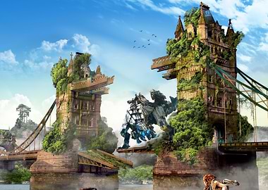 Fantasy London Bridge