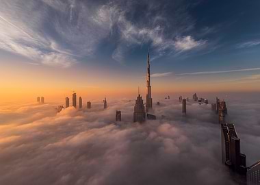 foggy dubai