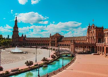 Plaza de Espana, Seville, Spain