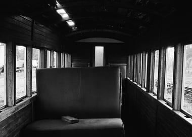 Abandoned Ghost Train