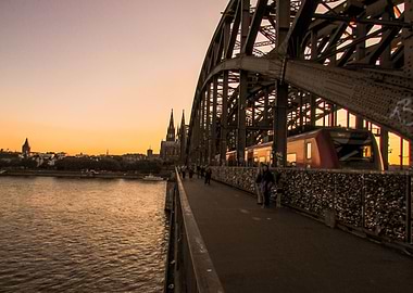 Love Bridge of Cologne