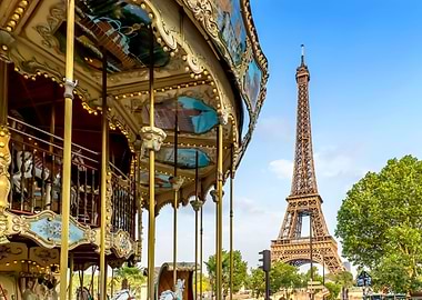PARIS Typical Street Scene