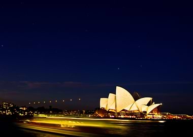 Sydney Opera House by night