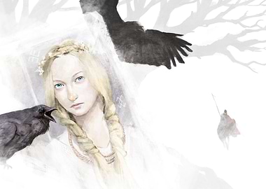 The princess in The Glass