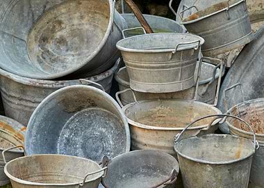 old vat in the storage