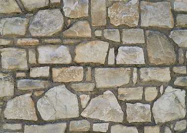 wall with marble stones