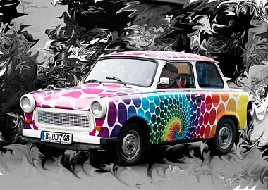 Pop Art car