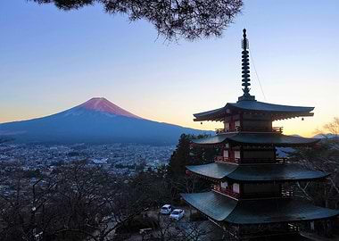 Fuji Sunset - Japan