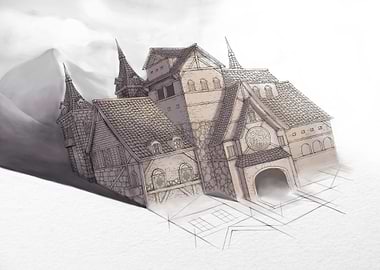 Imagination Castle Art