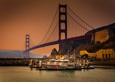 Smokey Golden Gate Bridge