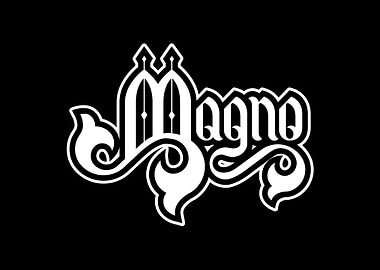 Magno Lettering Medieval (White Version)
