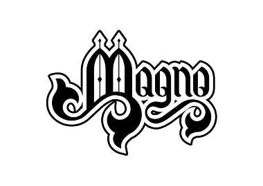Magno Lettering Medieval (Black Version)