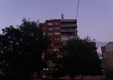 Life continues in block