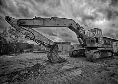 Abandoned Excavator