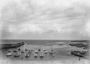 The small breton harbour