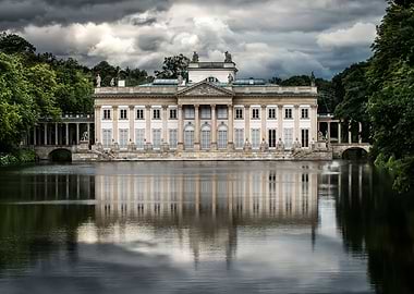 Palace in Royal Bath Park, Warsaw