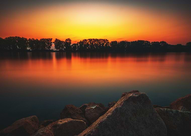 Dawn at the Riverside