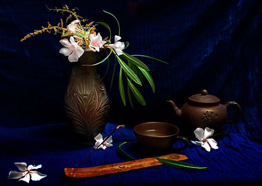 Still life in Oriental style