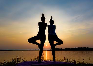 Black silhouette beautifu