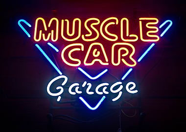 muscle car garage