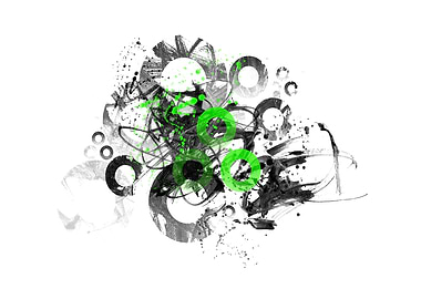 Abstract Art CIRCLES No 3