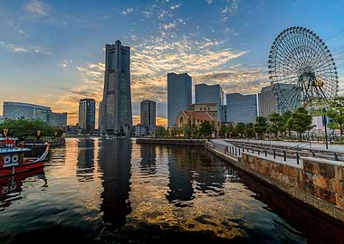 Yokahama skyline