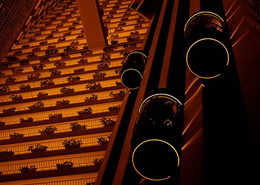 Elevator of Marina Mandarin SIngapore