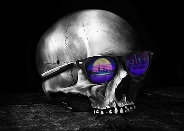 Retro Skully