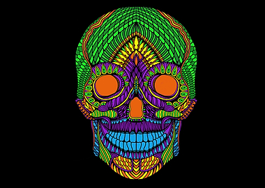 SKULL TRIBAL