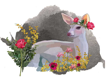 Romantique deer