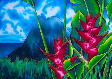 Heliconia & Gros Piton