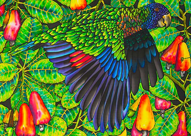 St. Lucia Amazona versicol