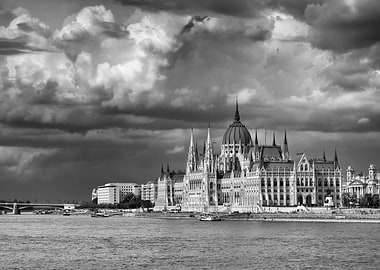 Budapest in monochrome
