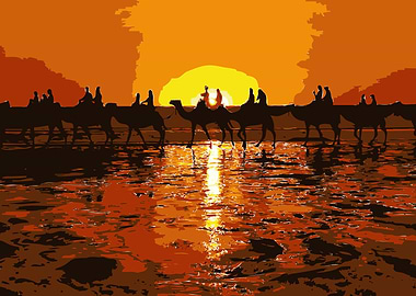 Camel Ride on the Beach