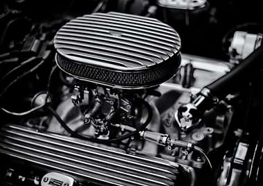 Corvette C3 Stingray motor