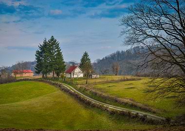 Mountain cottage Europe