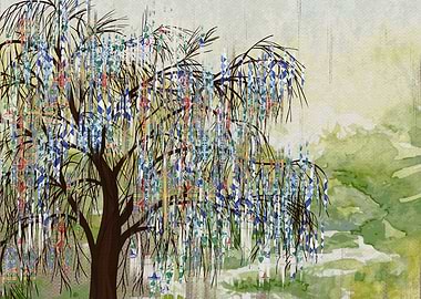 Willow Tree Abstract