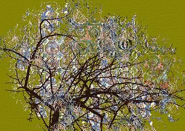 Spring Tree Abstract