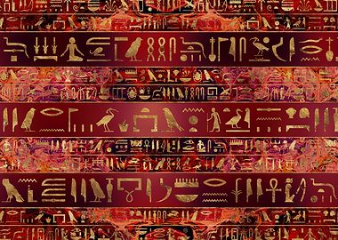 Egyptian hieroglyphs