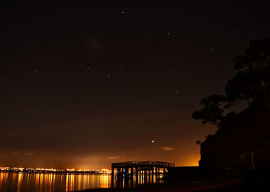 Venus Above the Pier