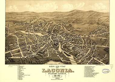 Laconia New Hampshire 1883