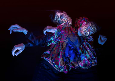 Neon Rhythmic illusions uv