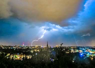 Lightning Over Norwich