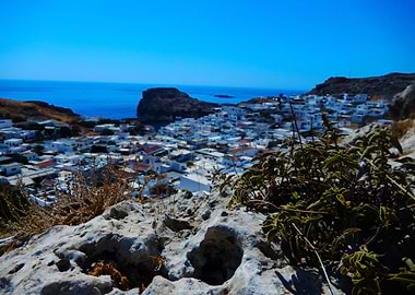 Traditional Greek Town