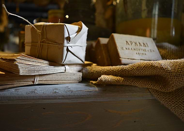 Old Greek olive soap