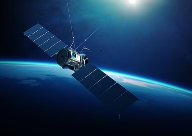 satellite orbiting earth