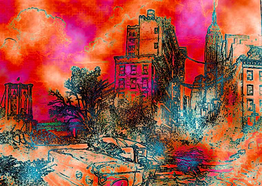 Apocalyptic Future City