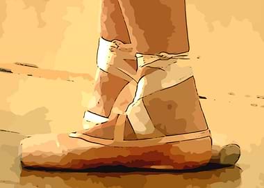 Ballet Shoes Digital Art