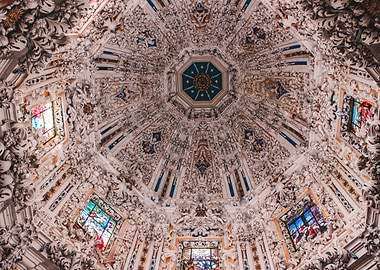 Mesmerizing chapel ceiling