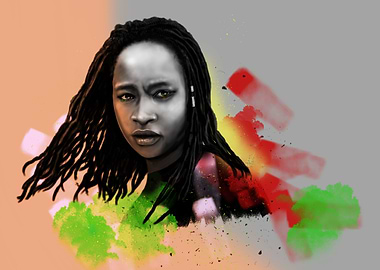 The fire in her eyes...